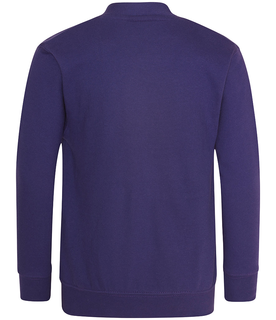 AWDis Academy Kids Sweat Cardigan
