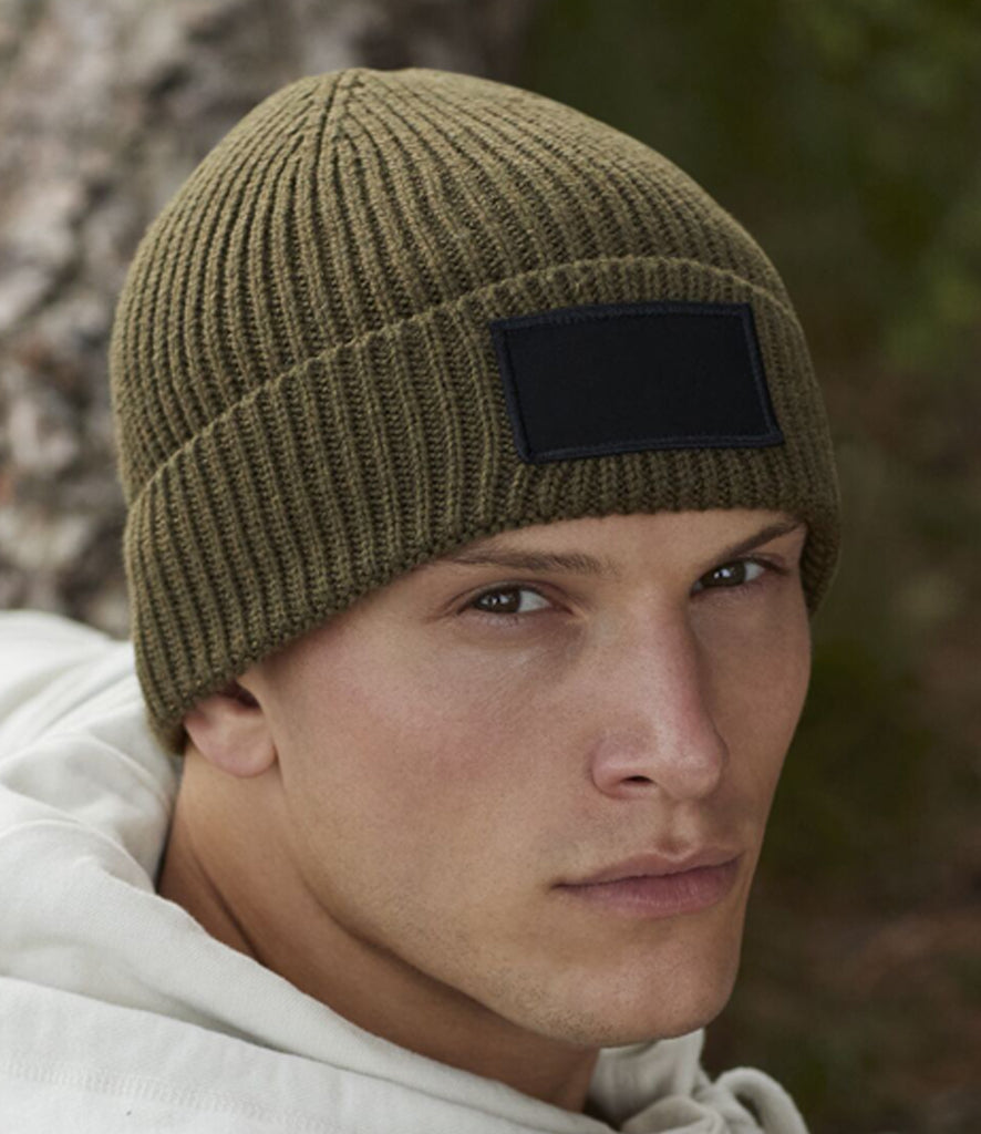 Beechfield Fashion Patch Beanie