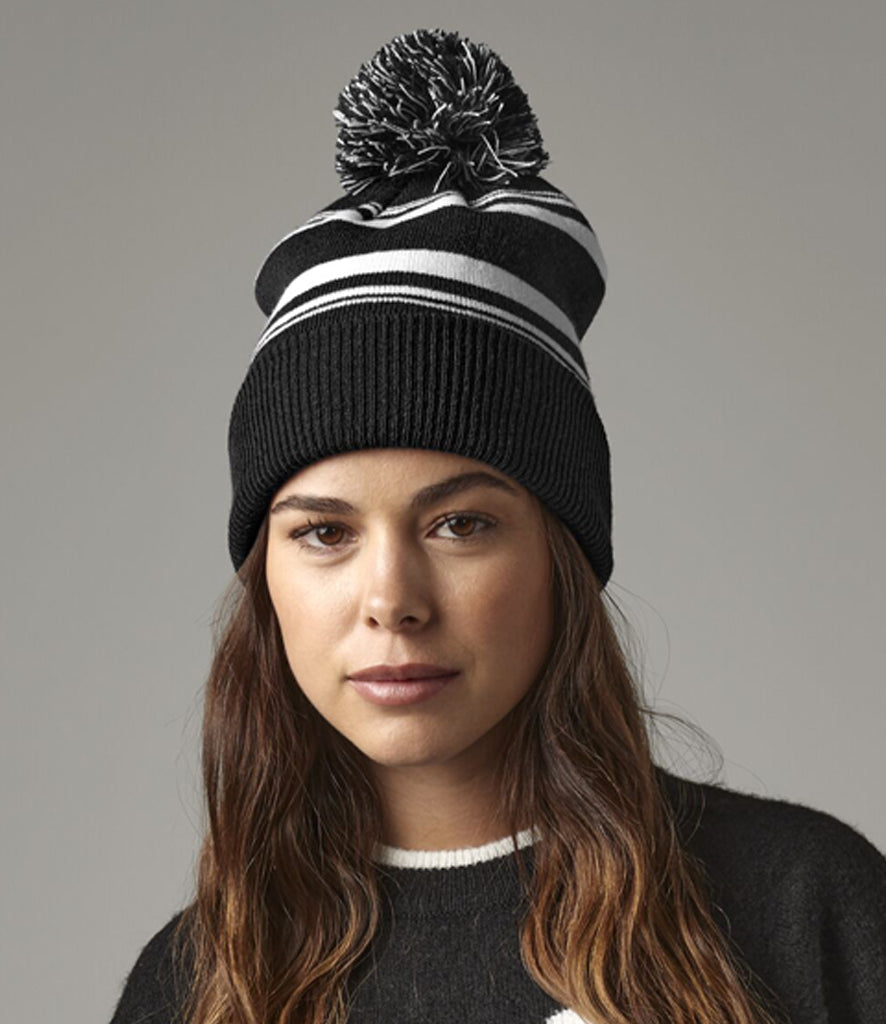 Beechfield Striped Fan Beanie