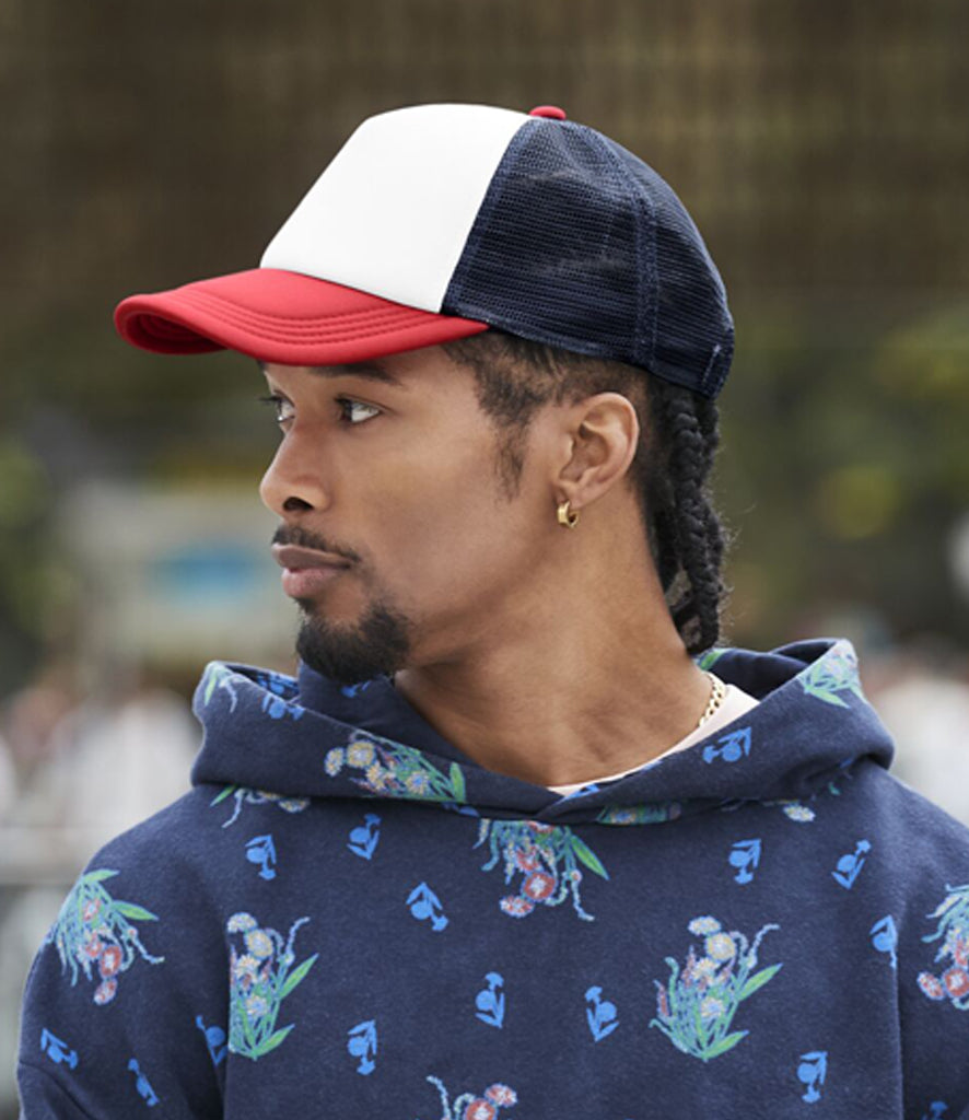 Beechfield Retro 5 Panel Trucker Cap