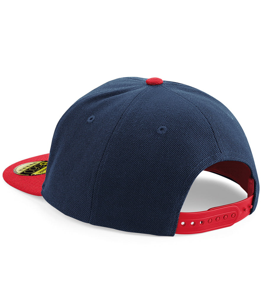 Beechfield Original Flat Peak Snapback Cap
