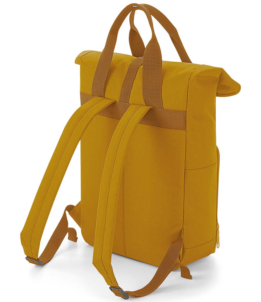 BagBase Recycled Twin Handle Roll-Top Backpack