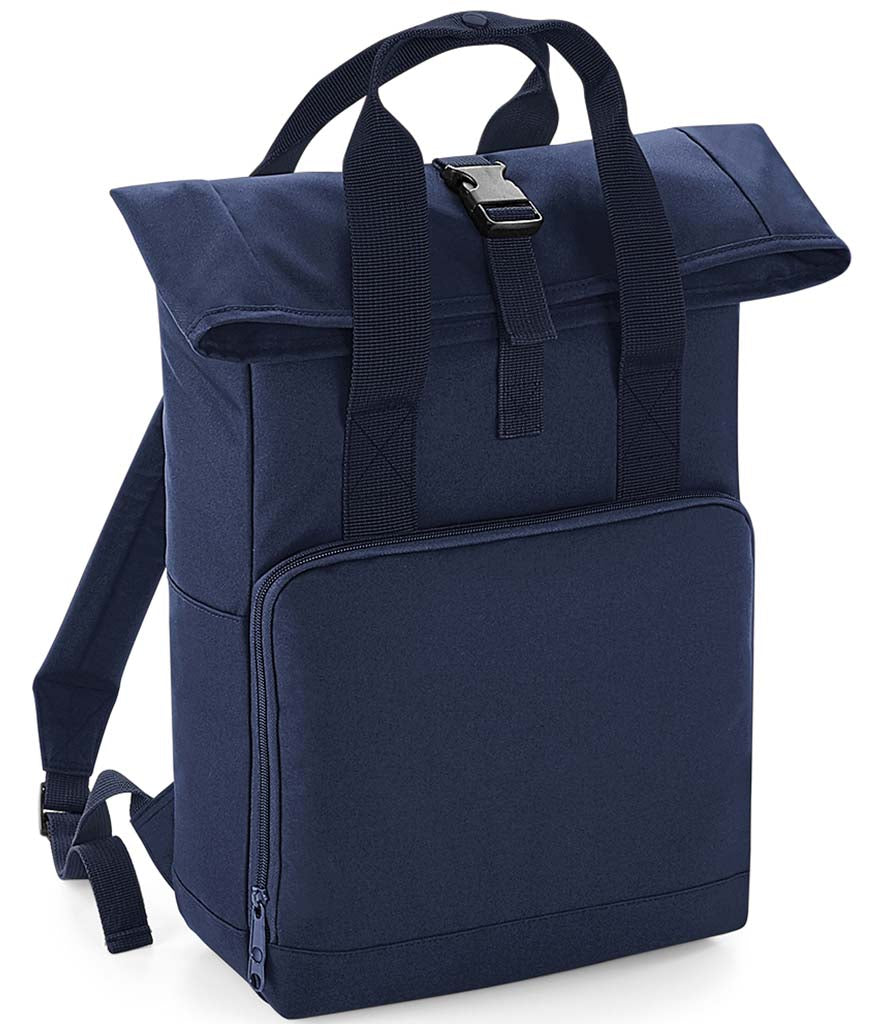 BagBase Recycled Twin Handle Roll-Top Backpack