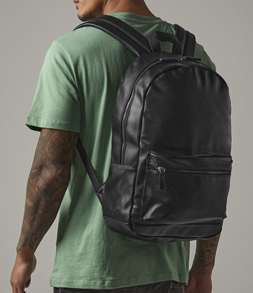 BagBase Faux Leather Backpack