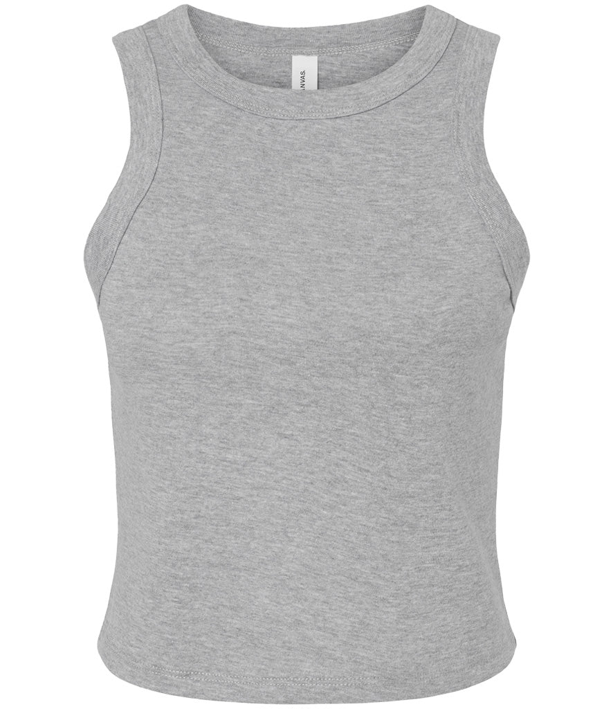Bella Ladies Micro Rib Racer Tank Top