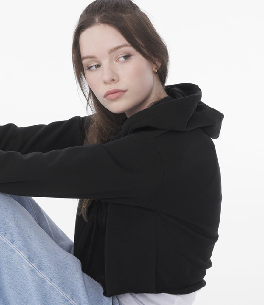 Bella Ladies Cropped Hoodie