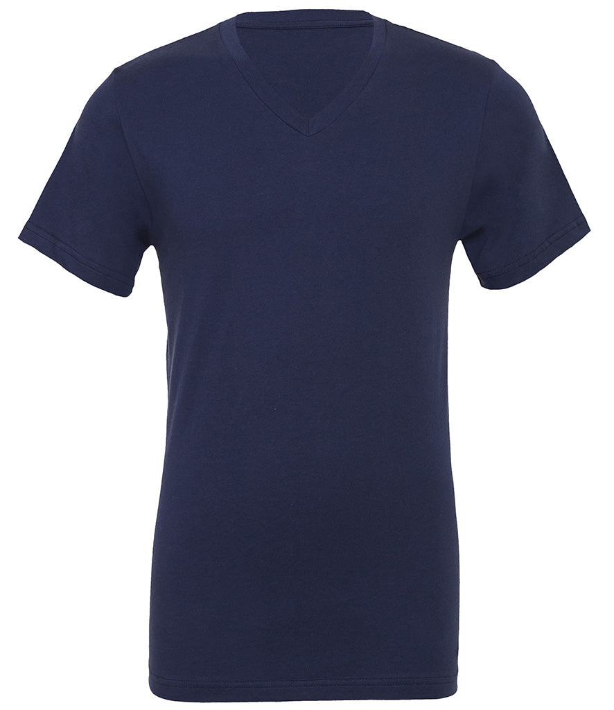 Canvas Unisex Jersey V Neck T-Shirt