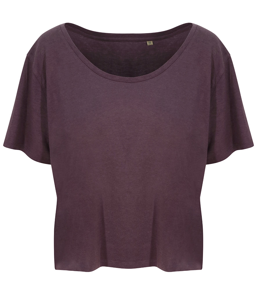 Ecologie Ladies Daintree EcoViscose Cropped T-Shirt