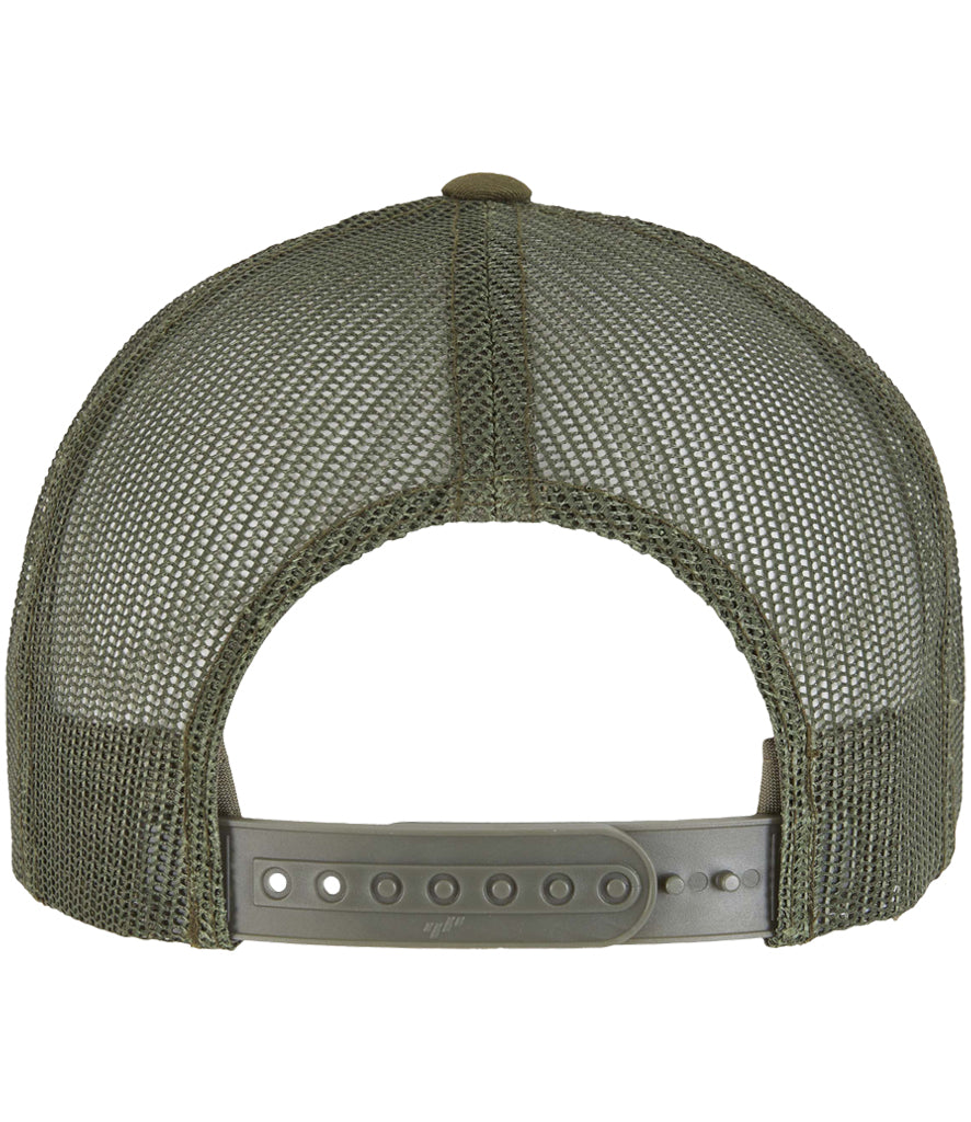 Flexfit Retro Coloured Front Trucker Cap