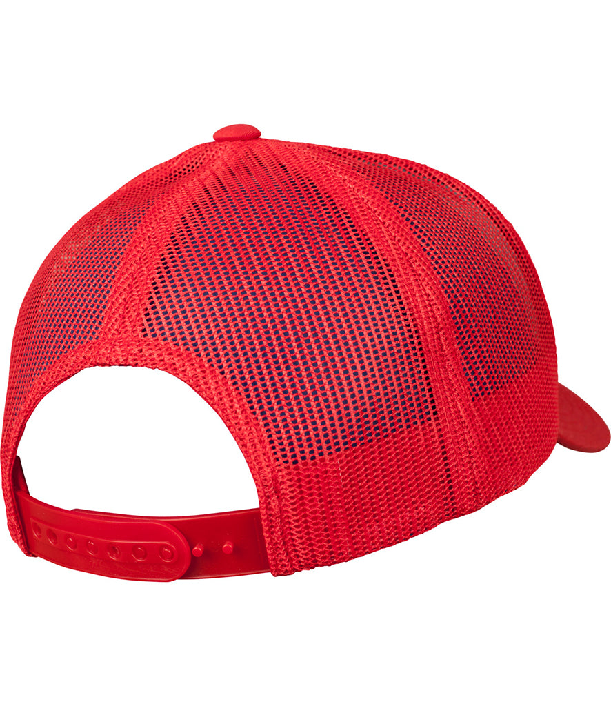 Flexfit Retro Coloured Front Trucker Cap