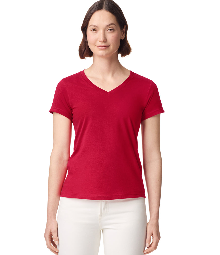 Gildan Ladies SoftStyle® V Neck T-Shirt