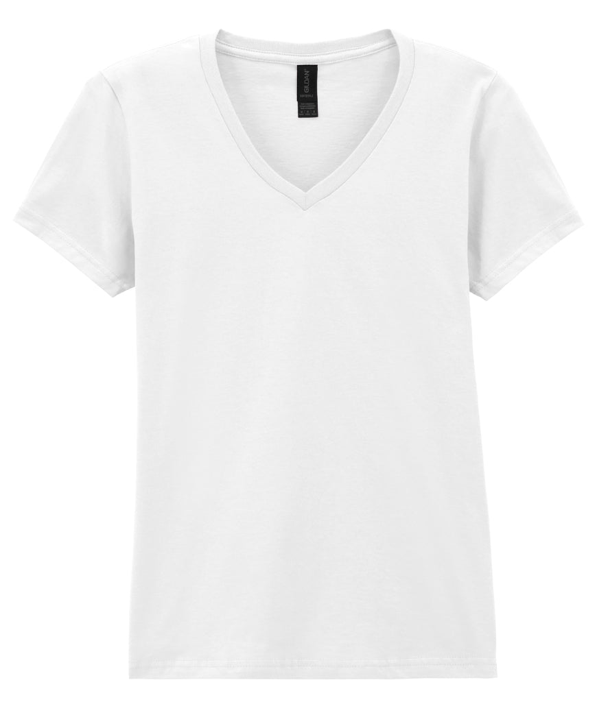 Gildan Ladies SoftStyle® V Neck T-Shirt