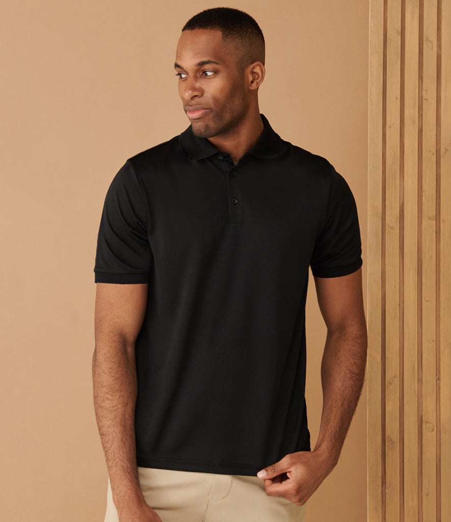 Henbury Recycled Polyester Piqué Polo Shirt