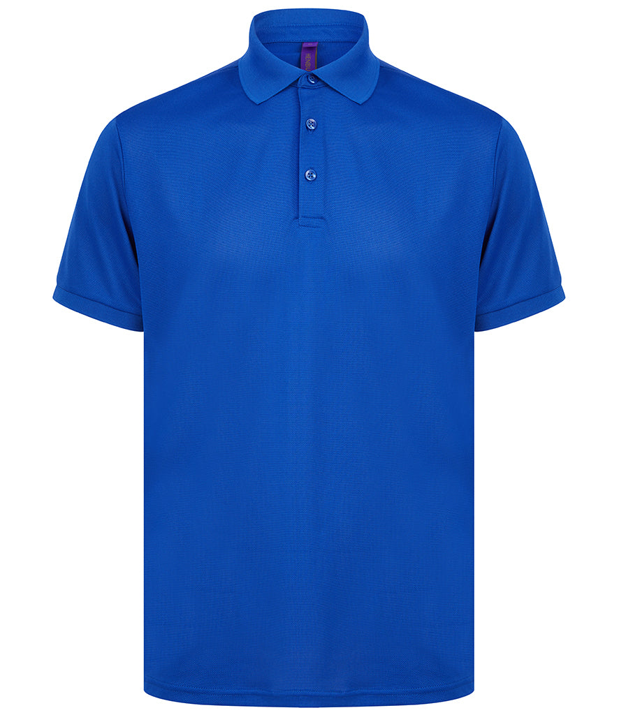 Henbury Recycled Polyester Piqué Polo Shirt