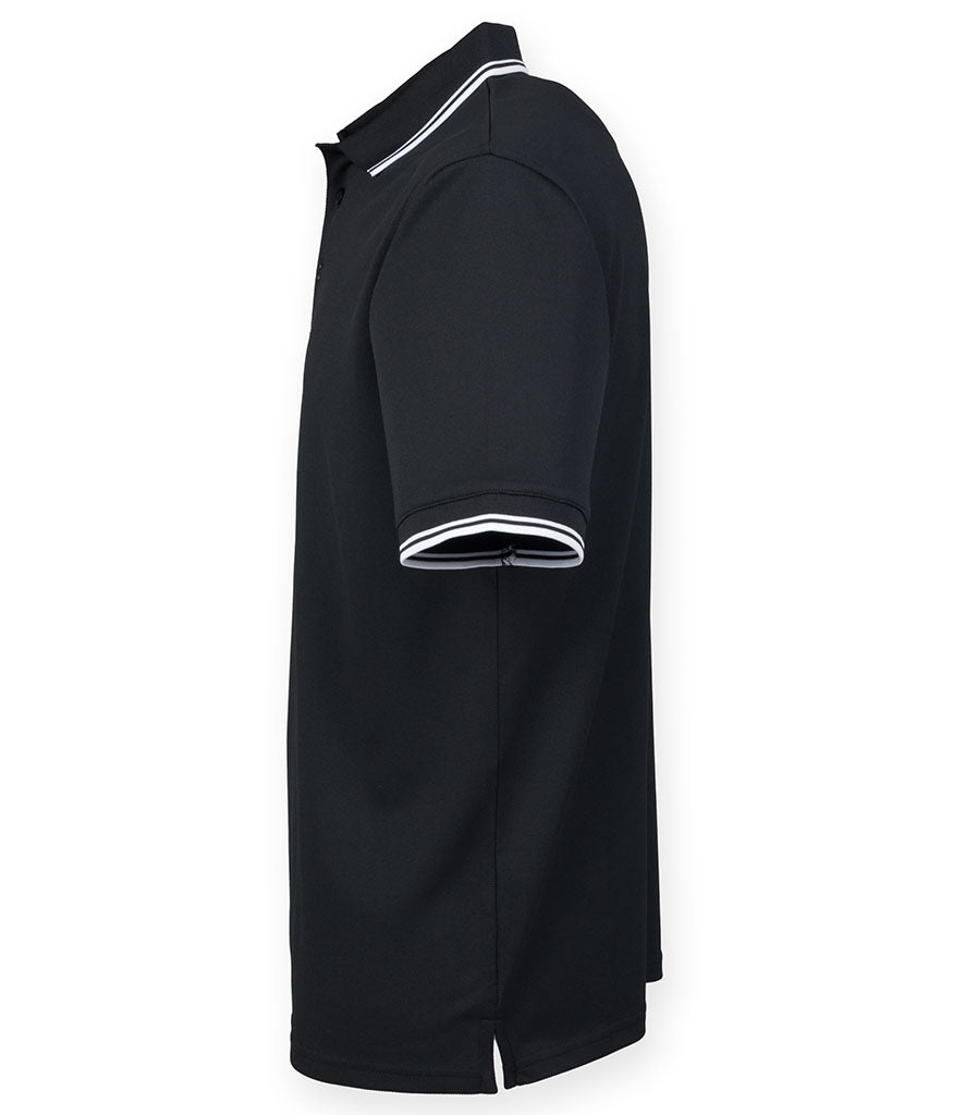 Henbury Coolplus® Tipped Polo Shirt