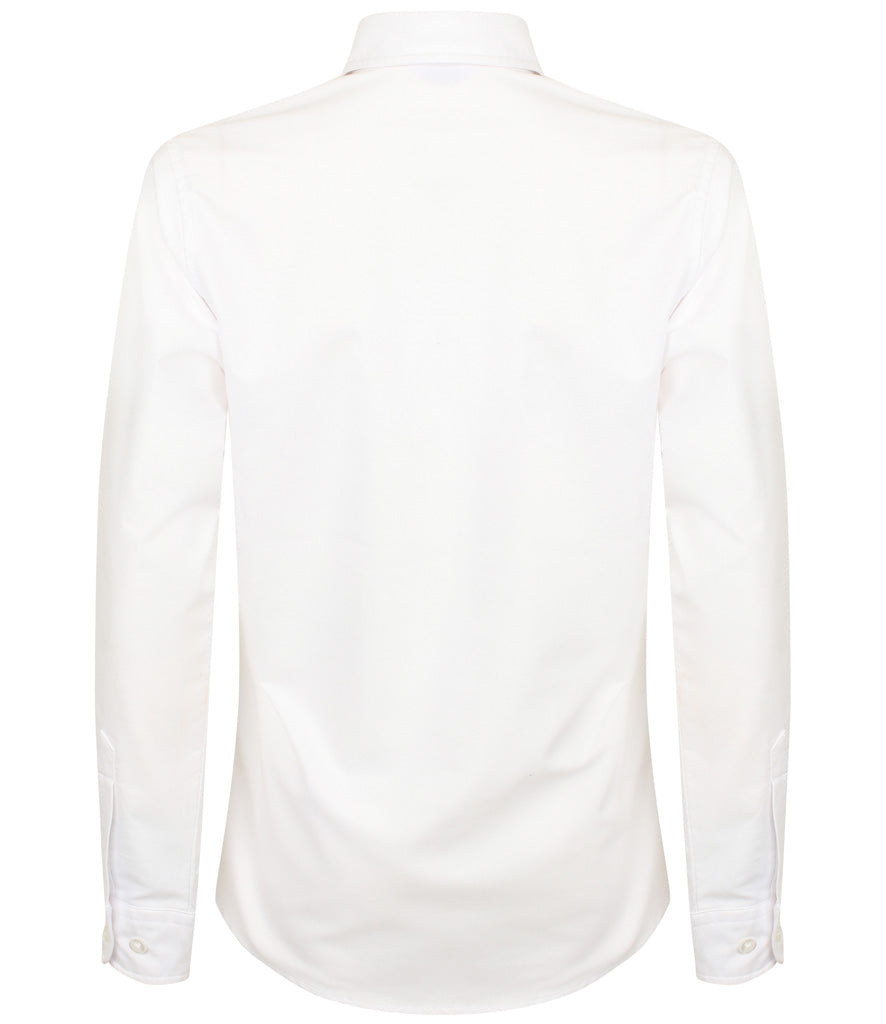 Henbury Ladies Long Sleeve Classic Oxford Shirt