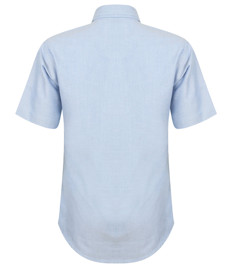 Henbury Ladies Short Sleeve Classic Oxford Shirt