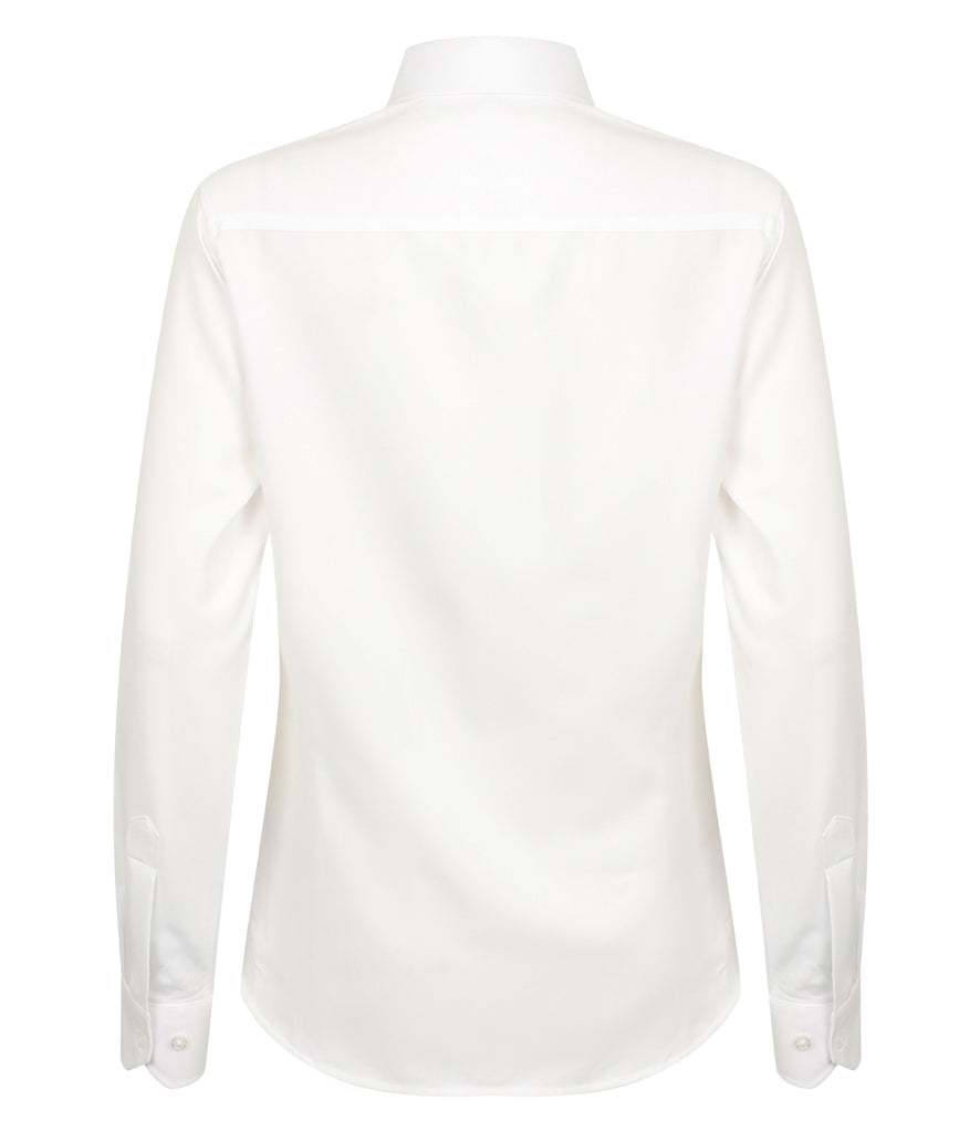 Henbury Ladies Long Sleeve Wicking Shirt