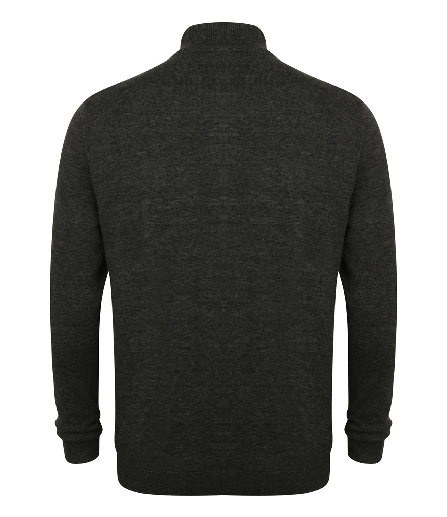 Henbury Unisex Zip Through Cardigan