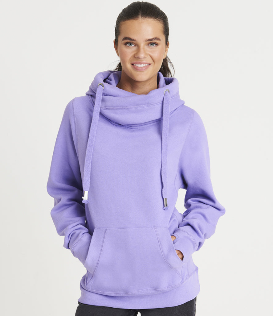 AWDis Cross Neck Hoodie