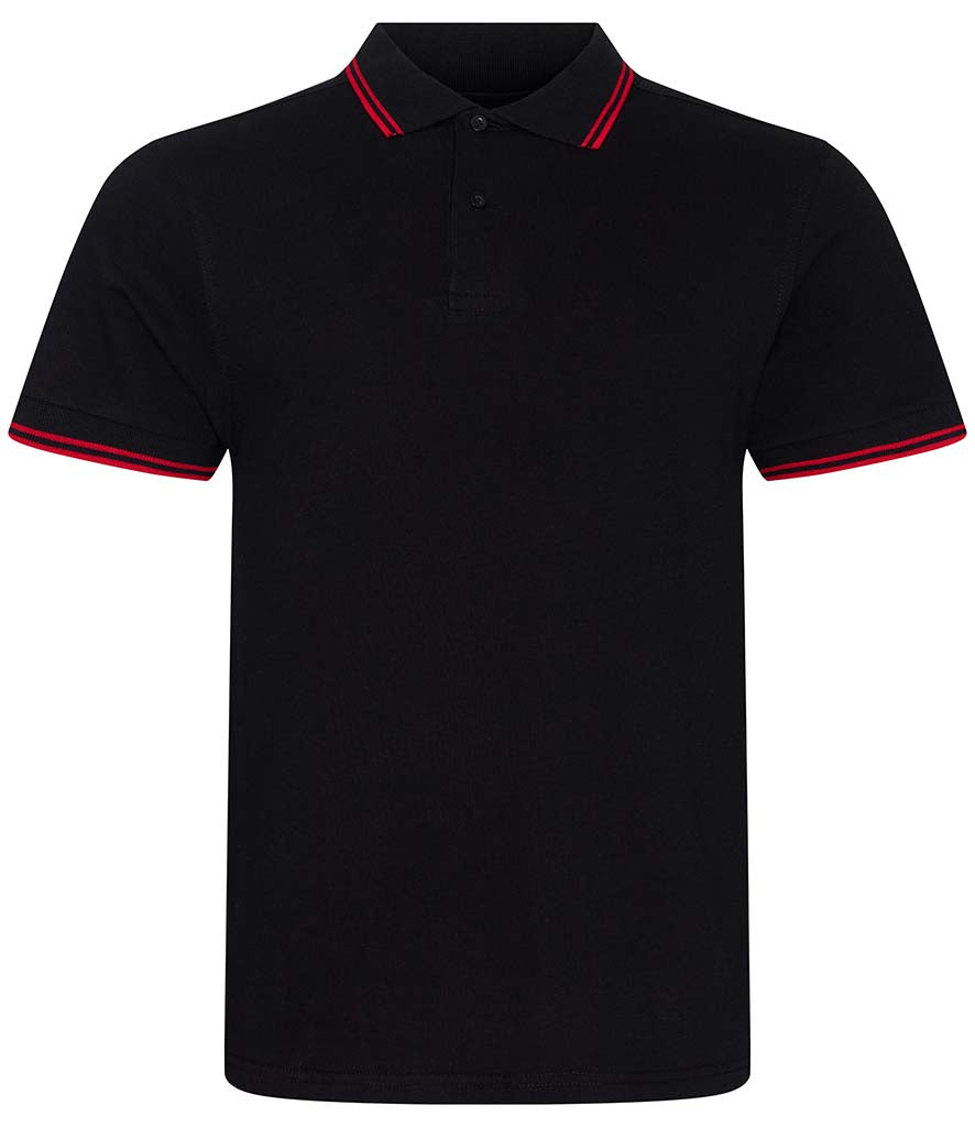 AWDis Stretch Tipped Piqué Polo Shirt
