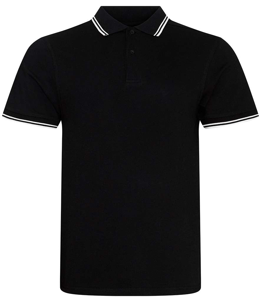 AWDis Stretch Tipped Piqué Polo Shirt