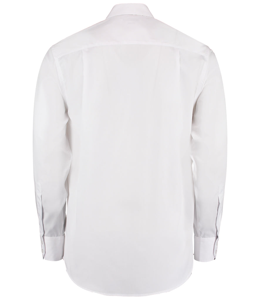 Kustom Kit Premium Long Sleeve Classic Fit Non-Iron Shirt