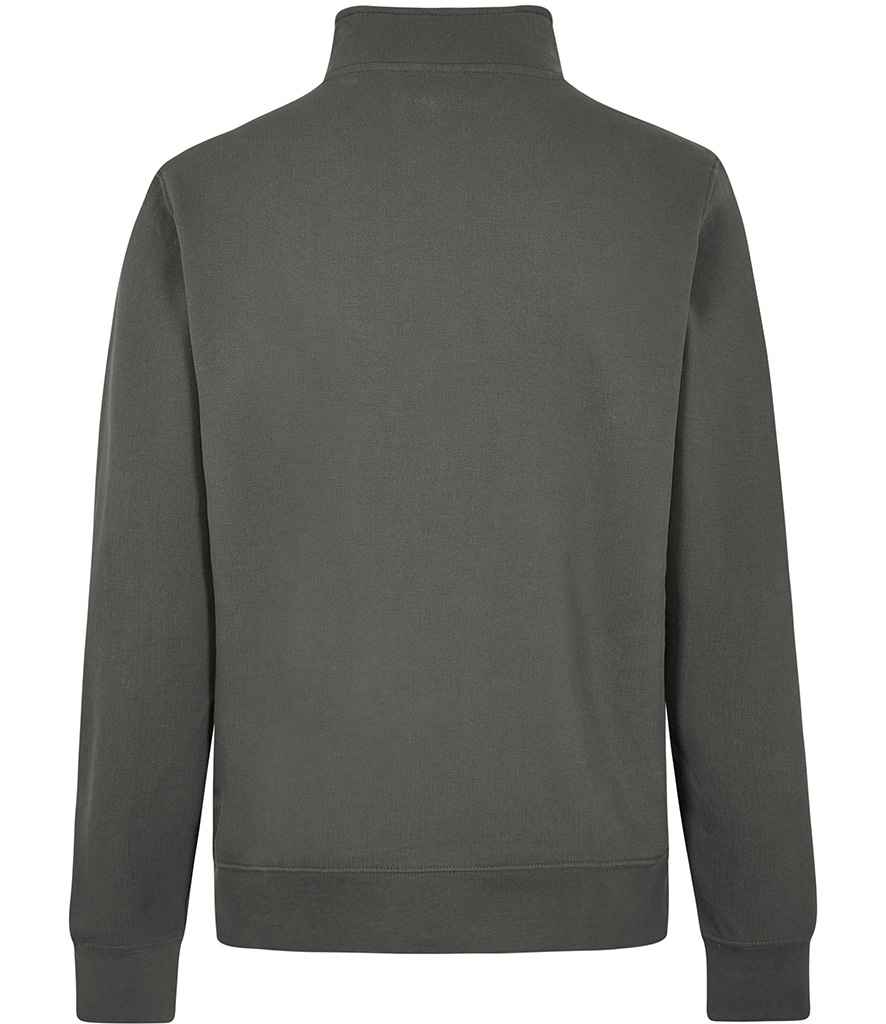 Kustom Kit Regular Fit 1/4 Zip Piqué Sweatshirt