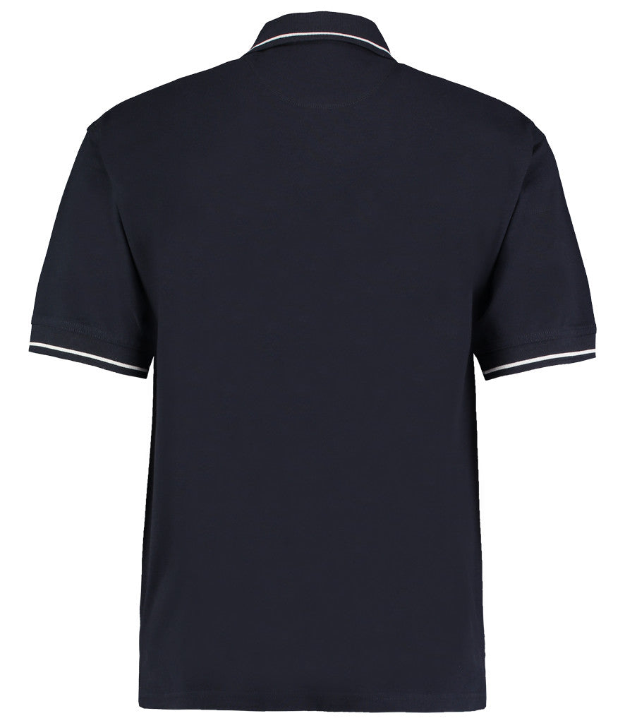 Kustom Kit St Mellion Tipped Cotton Piqué Polo Shirt