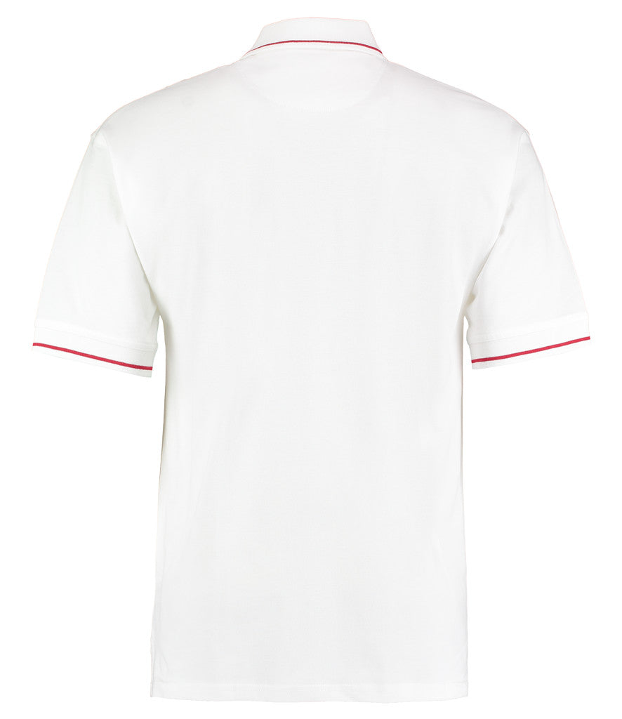 Kustom Kit St Mellion Tipped Cotton Piqué Polo Shirt
