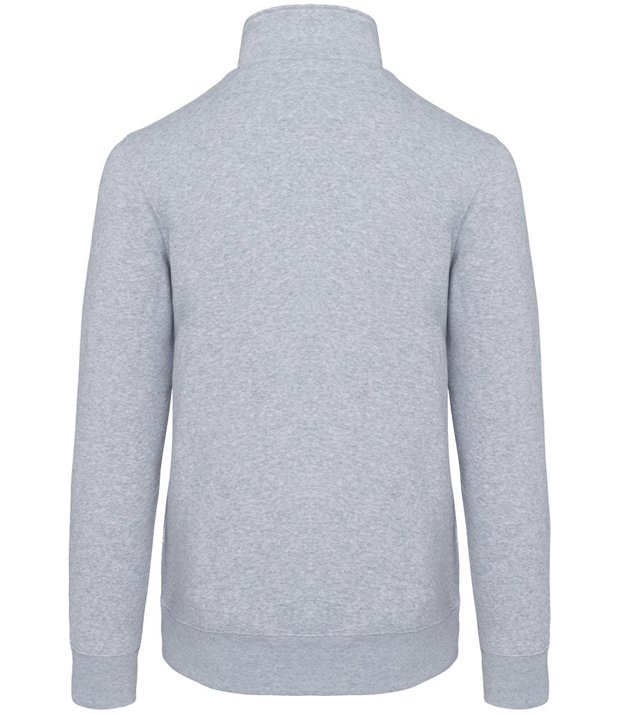 Kariban Zip Neck Sweatshirt