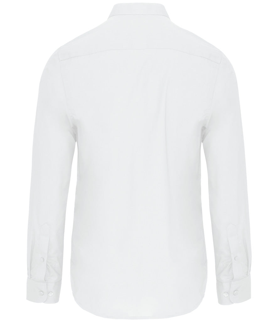 Kariban Long Sleeve Mandarin Collar Shirt