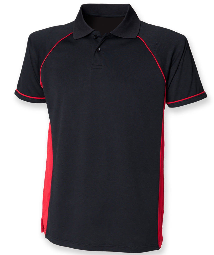 Finden + Hales Performance Panel Polo Shirt