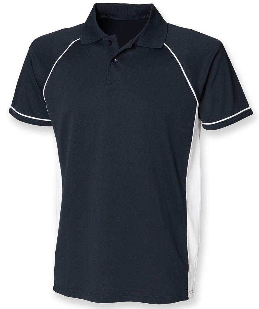 Finden + Hales Performance Panel Polo Shirt