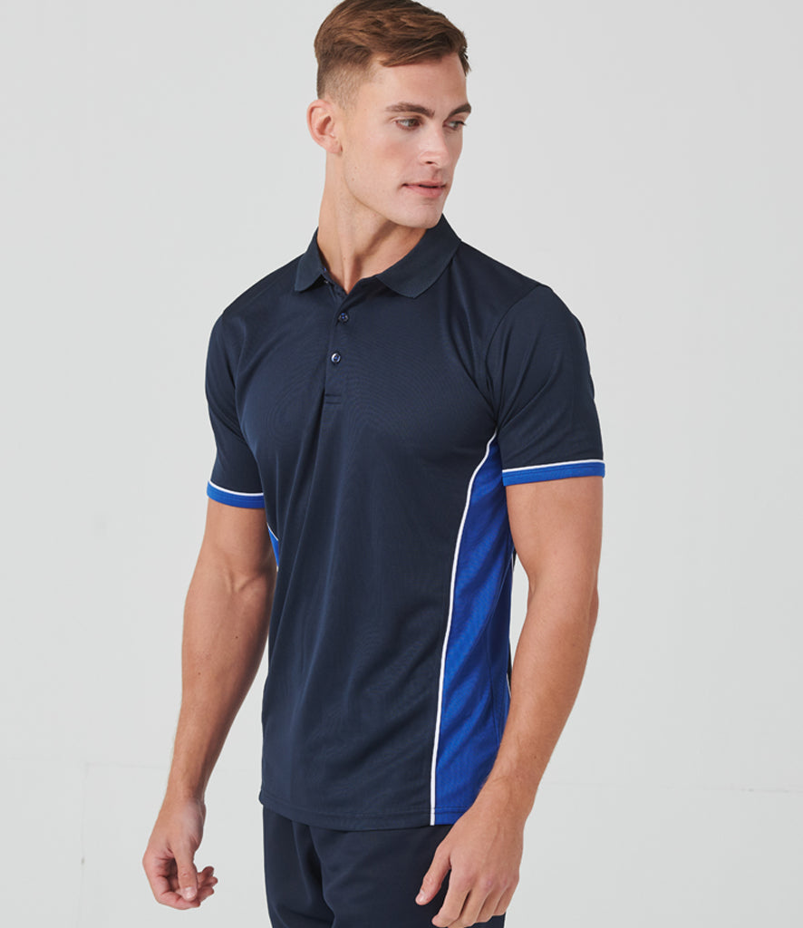 Finden + Hales Contrast Panel Polo Shirt