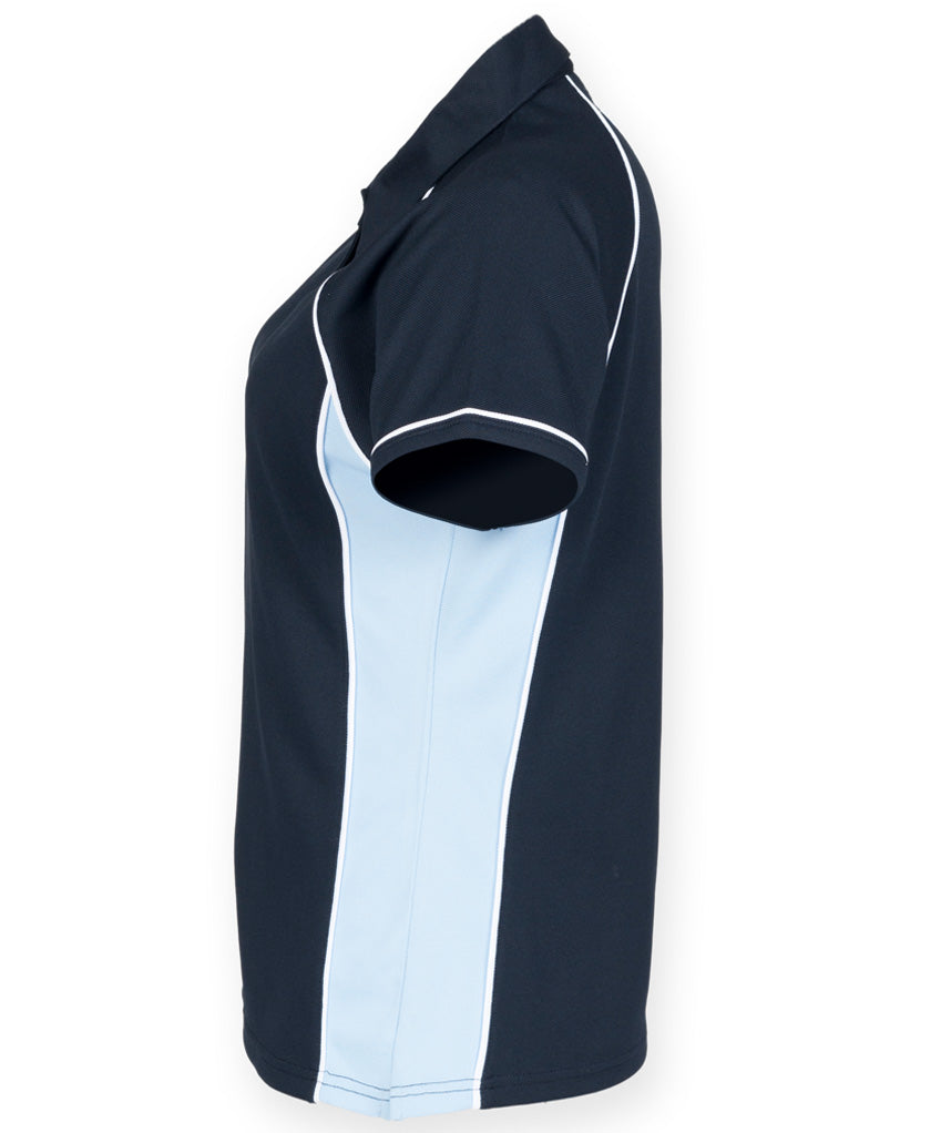 Finden + Hales Ladies Performance Piped Polo Shirt