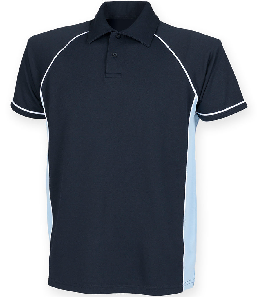 Finden + Hales Kids Performance Piped Polo Shirt