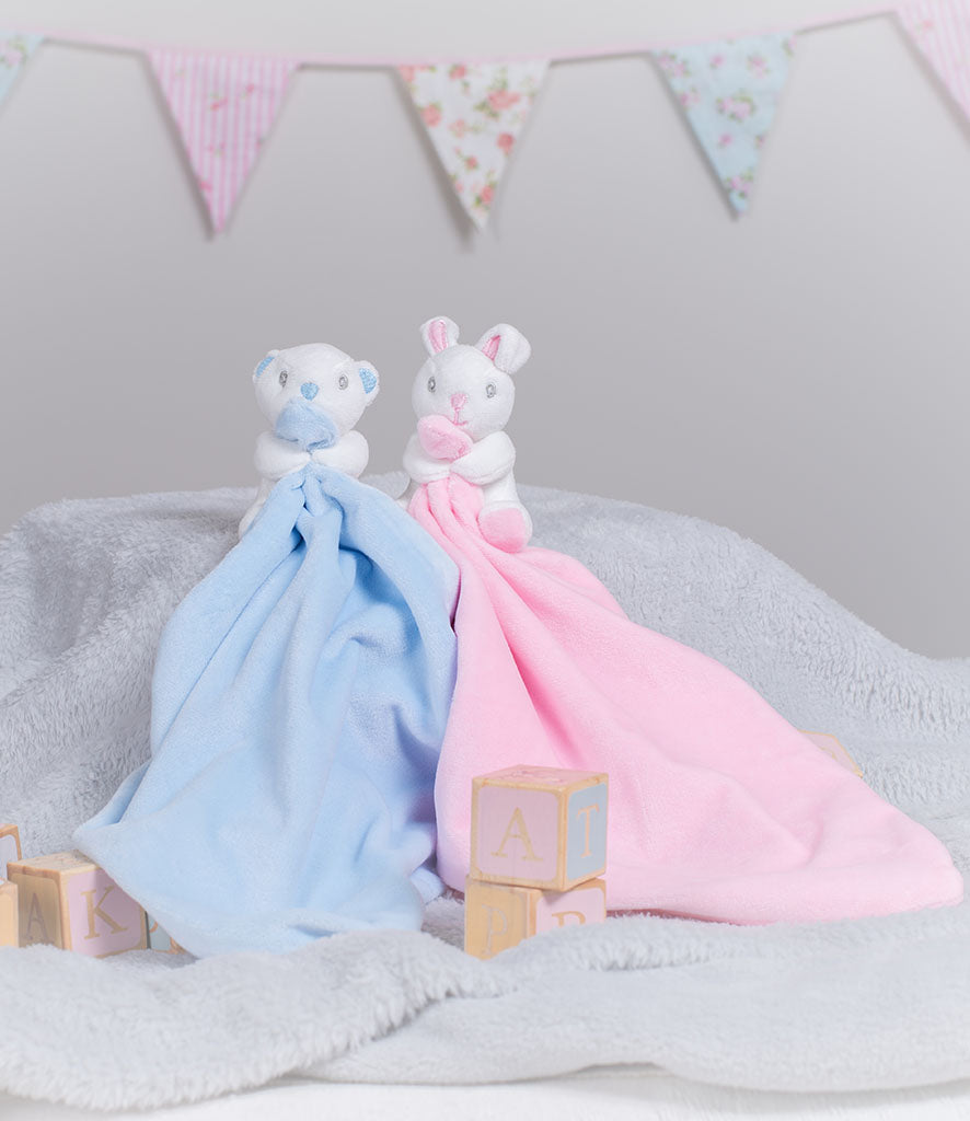 Mumbles Animal Comforter with Rattle