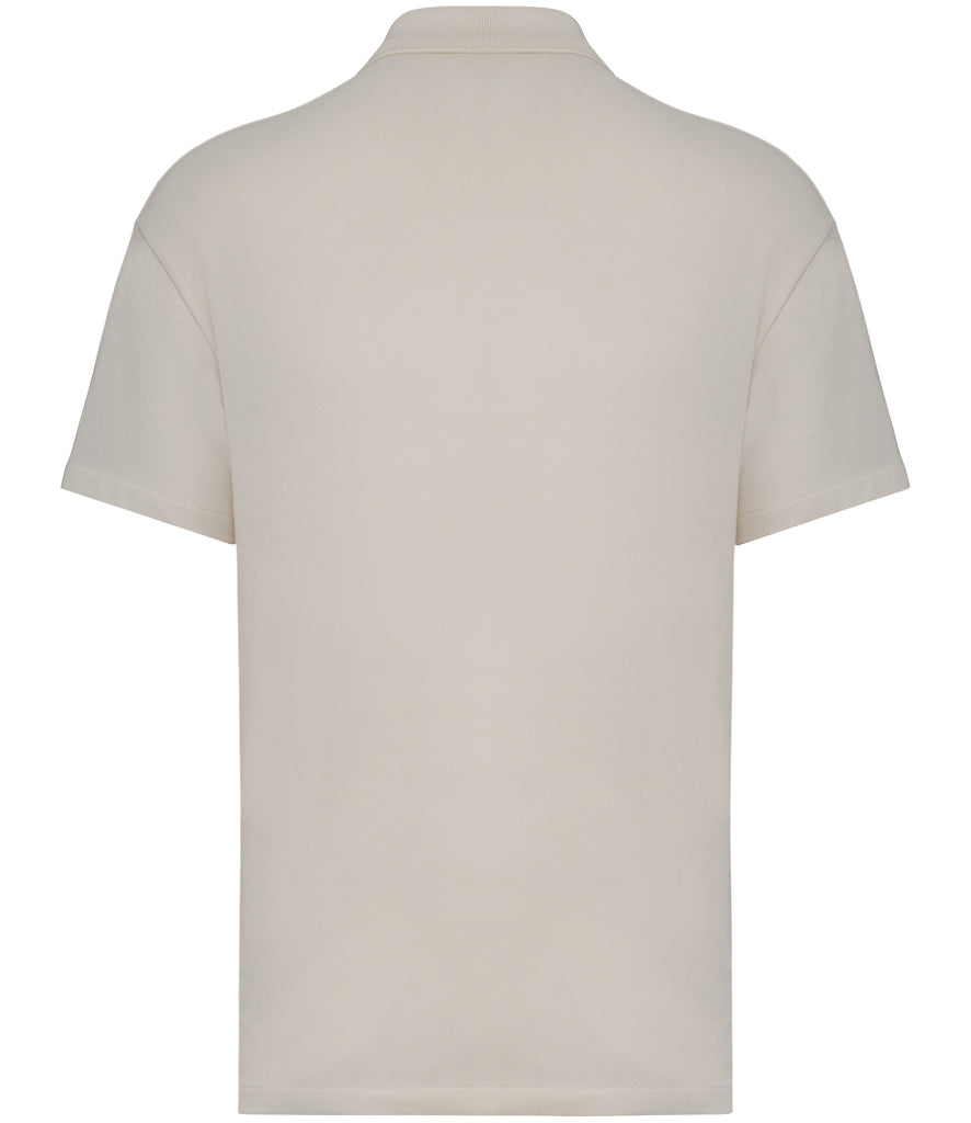 Native Spirit Drop Shoulder Piqué Polo Shirt