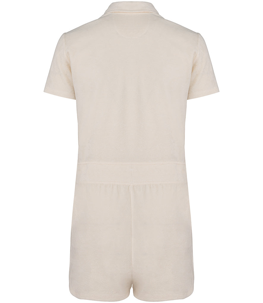 Native Spirit Ladies Terry Towel Short Overall