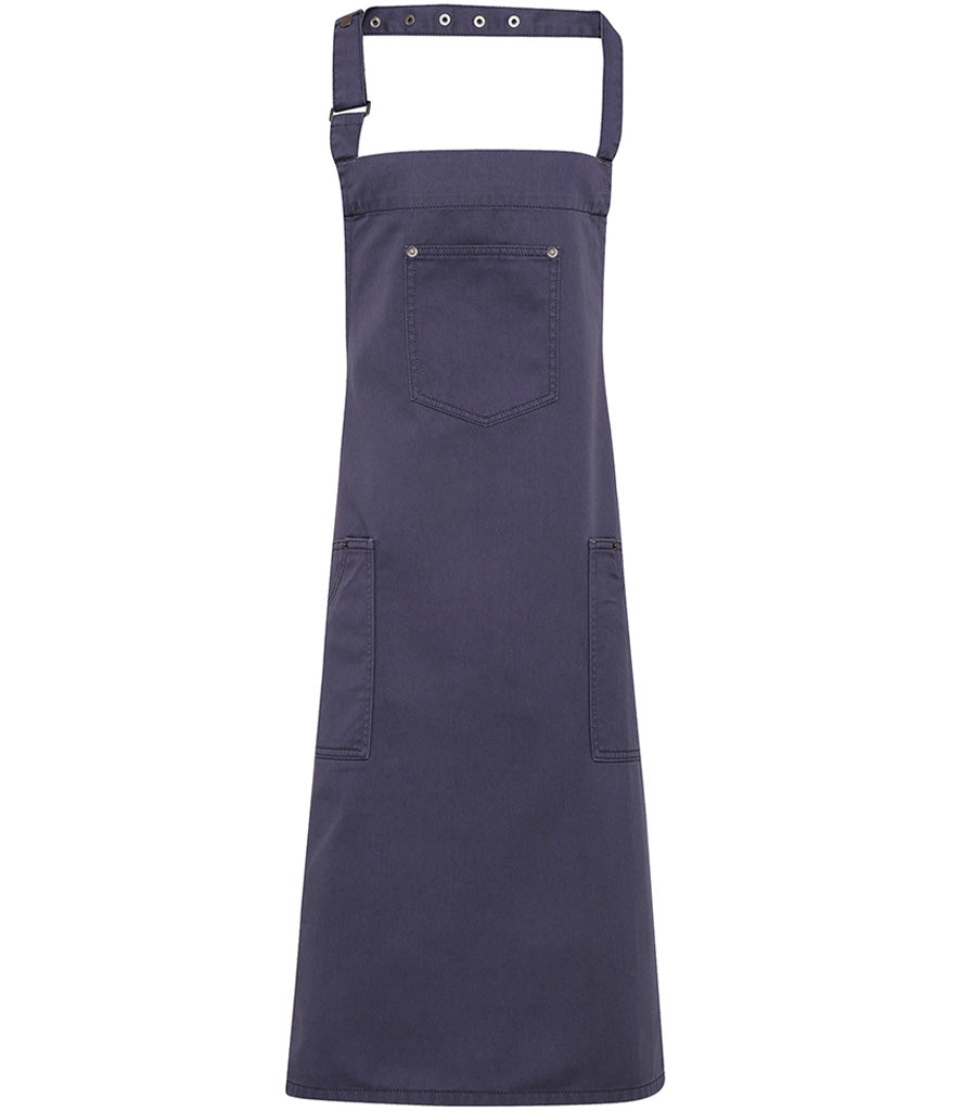 Premier Cotton Chino Bib Apron