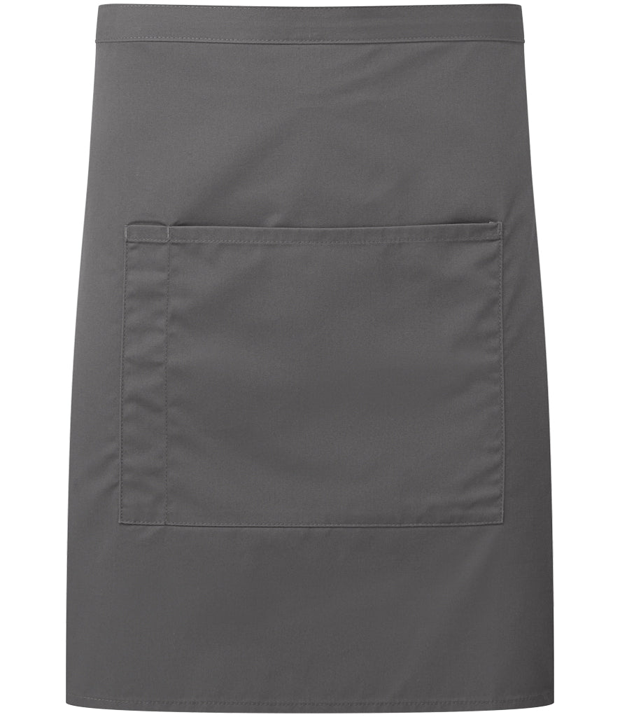Premier 'Colours' Mid Length Apron with Pocket