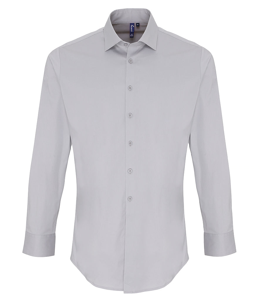 Premier Long Sleeve Stretch Fit Poplin Shirt