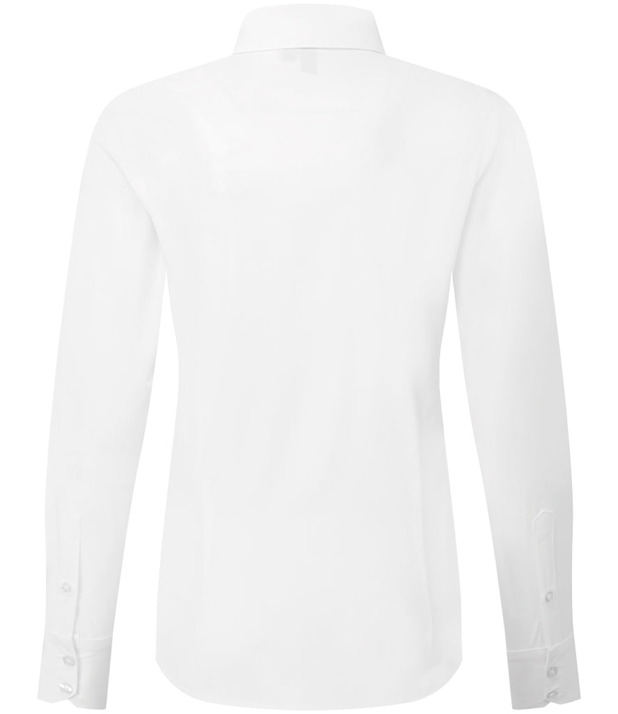 Premier Ladies Recyclight® Long Sleeve Poplin Shirt