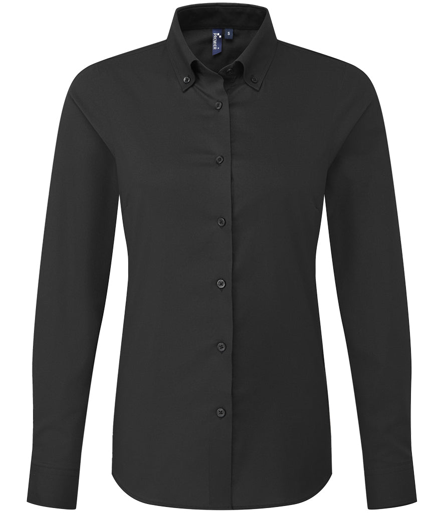 Premier Ladies Supreme Long Sleeve Oxford Shirt