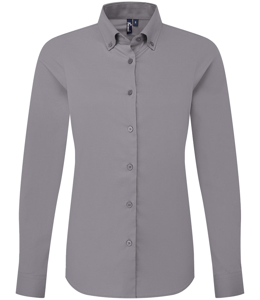Premier Ladies Supreme Long Sleeve Oxford Shirt