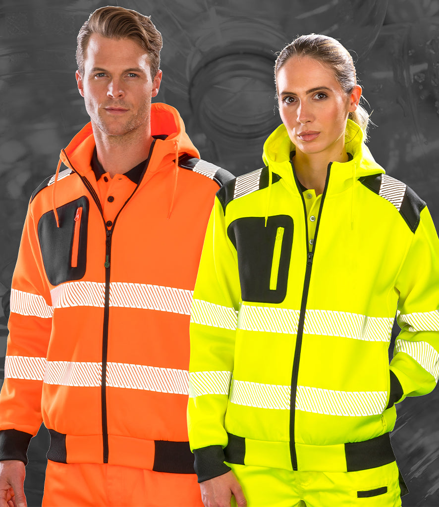 Result Genuine Recycled Safety Zip Hoodie