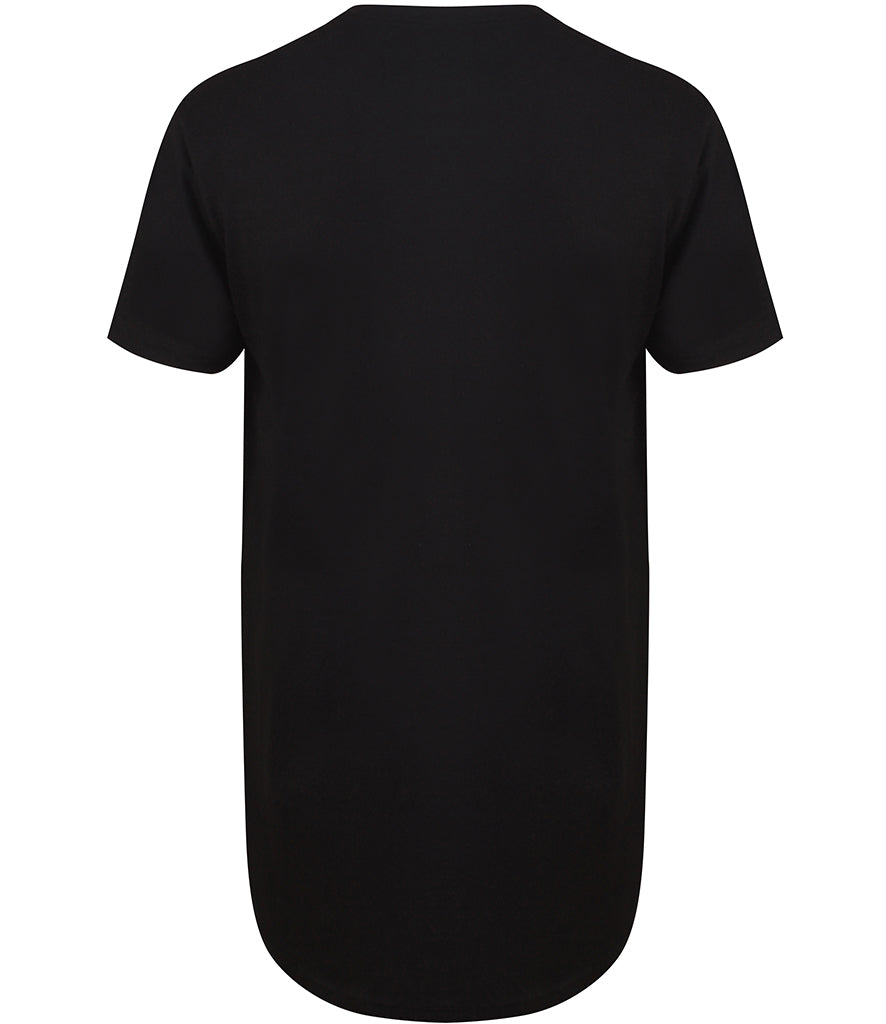 SF Clothing Longline Dipped Hem T-Shirt