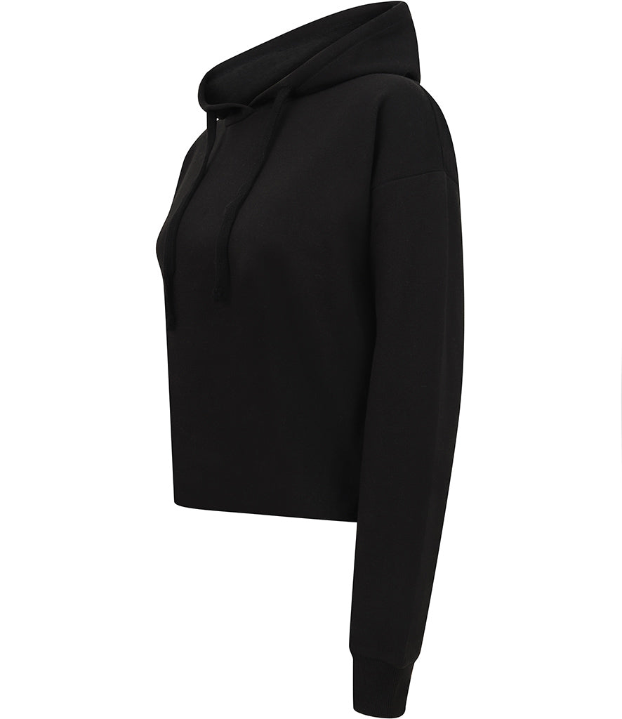 SF Clothing Ladies Cropped Slounge Hoodie