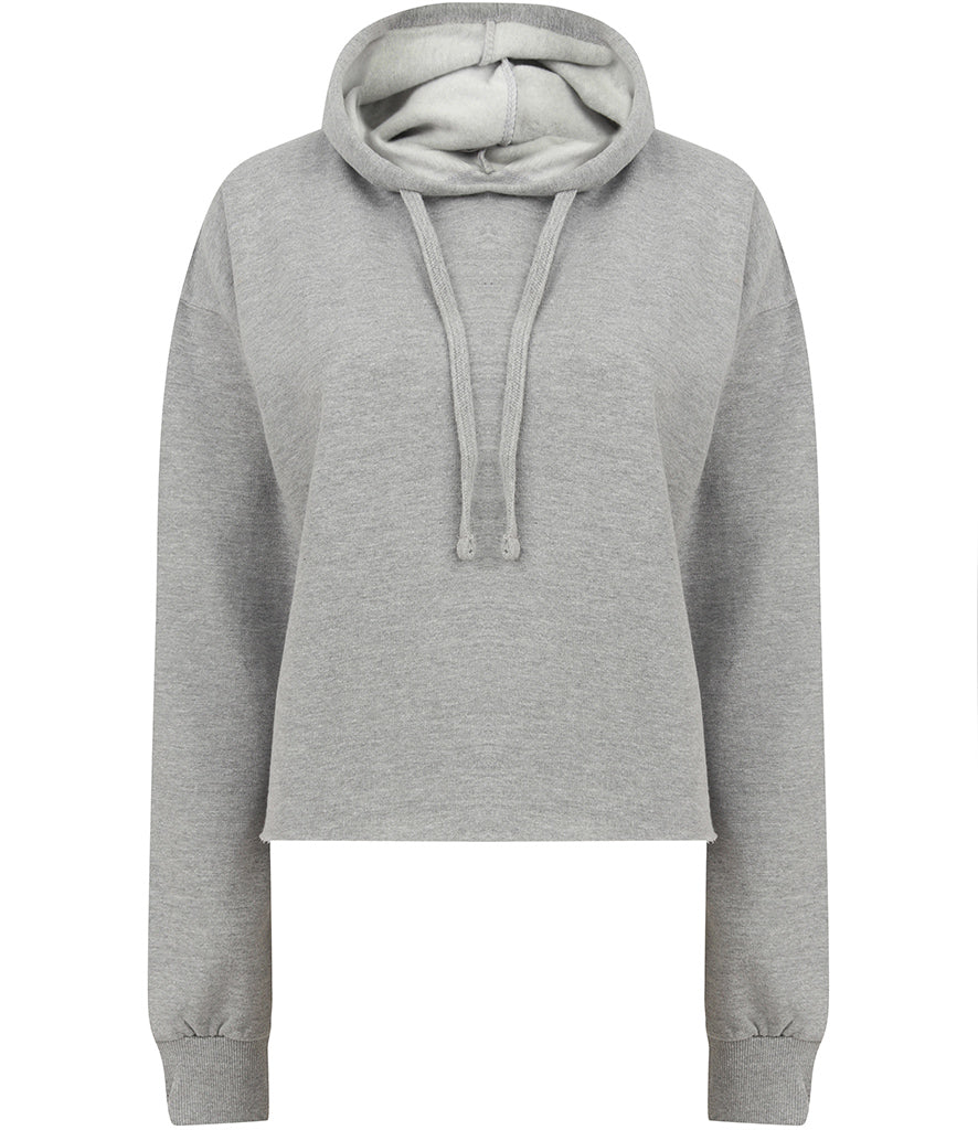 SF Clothing Ladies Cropped Slounge Hoodie